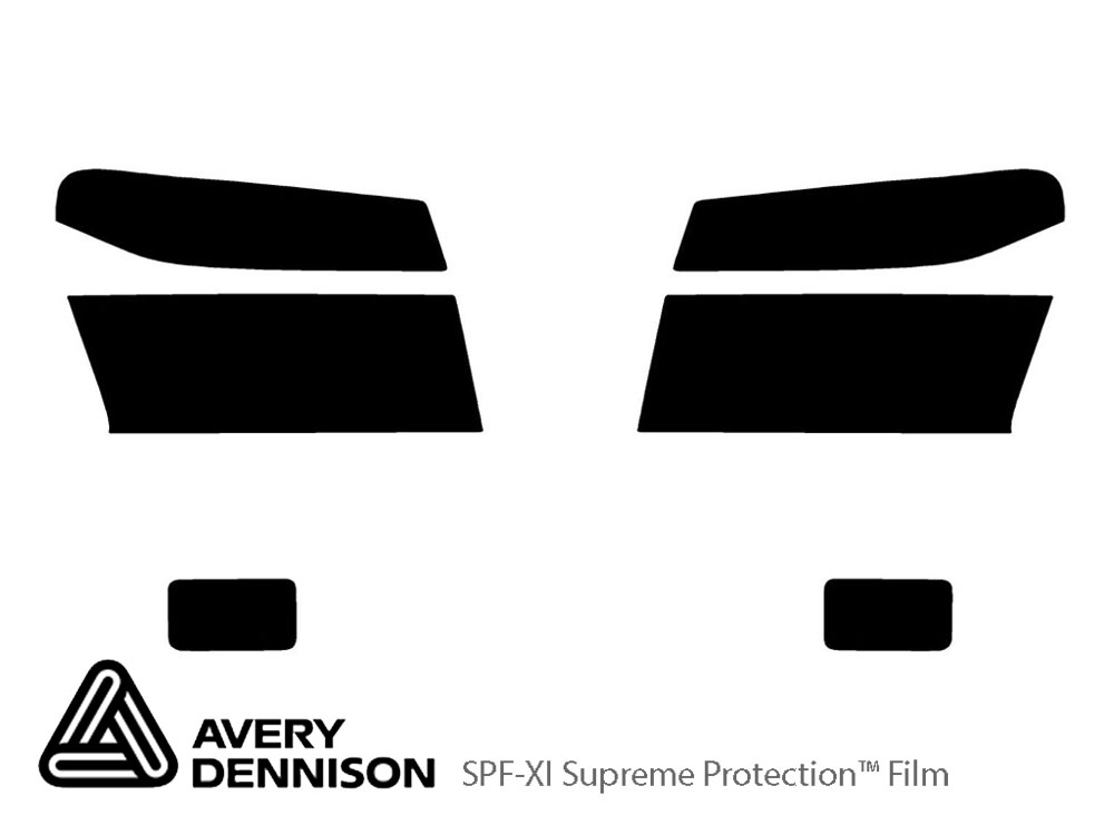 Chevrolet Colorado 2004-2012 PreCut Headlight Protecive Film