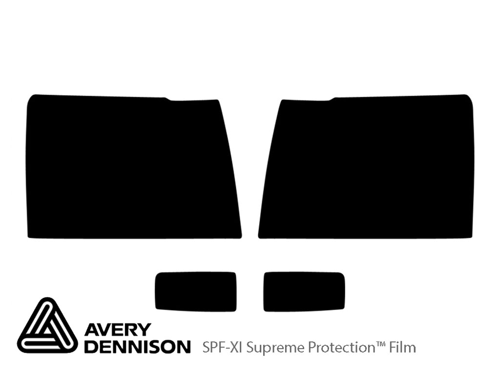 Chevrolet Silverado 2007-2014 PreCut Headlight Protecive Film