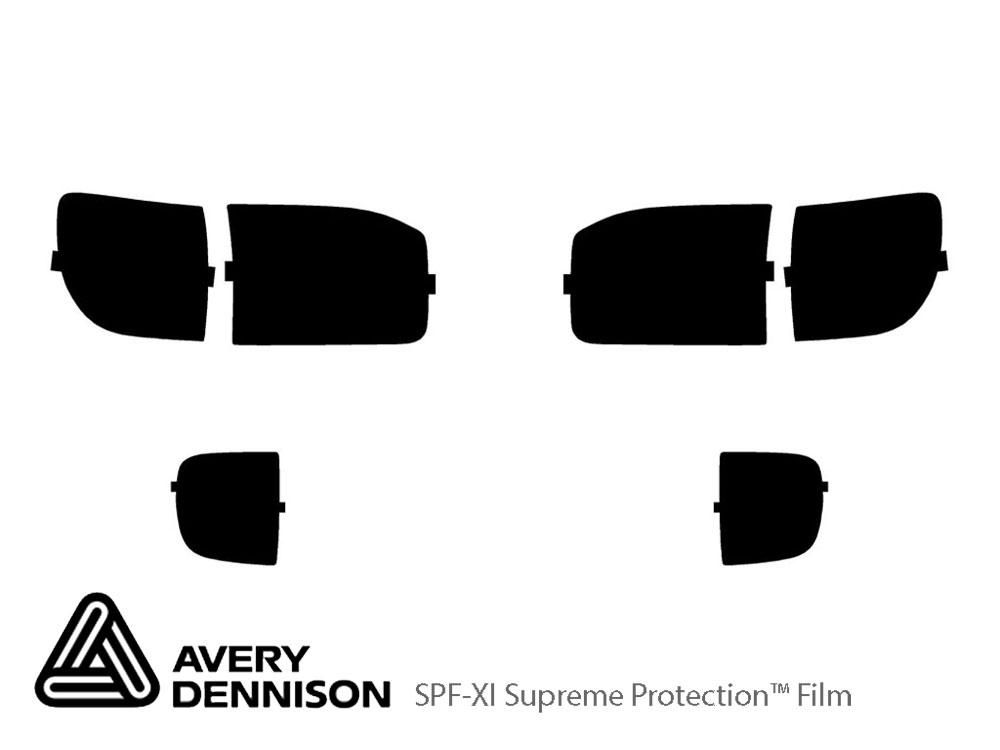 Nissan Pathfinder 1998-2004 PreCut Headlight Protecive Film