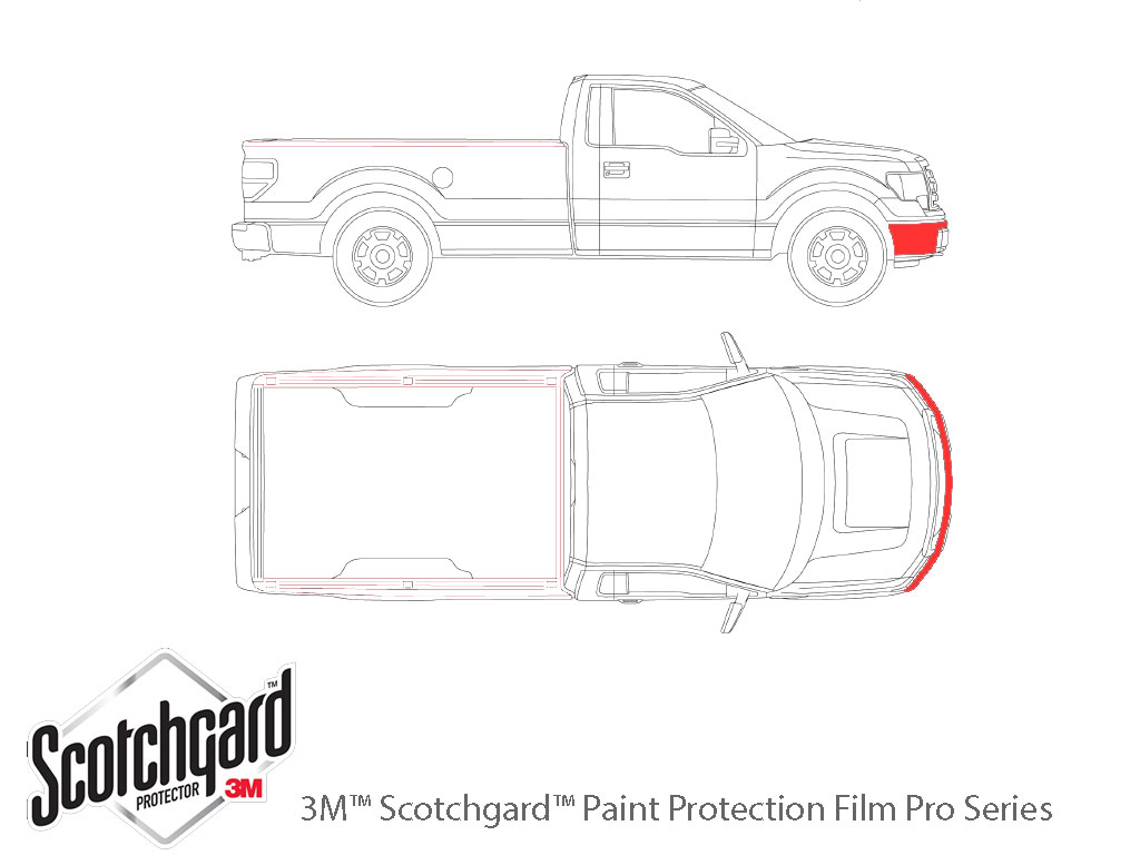 3M Scotchgard Pro Series Bumper Protection Wraps