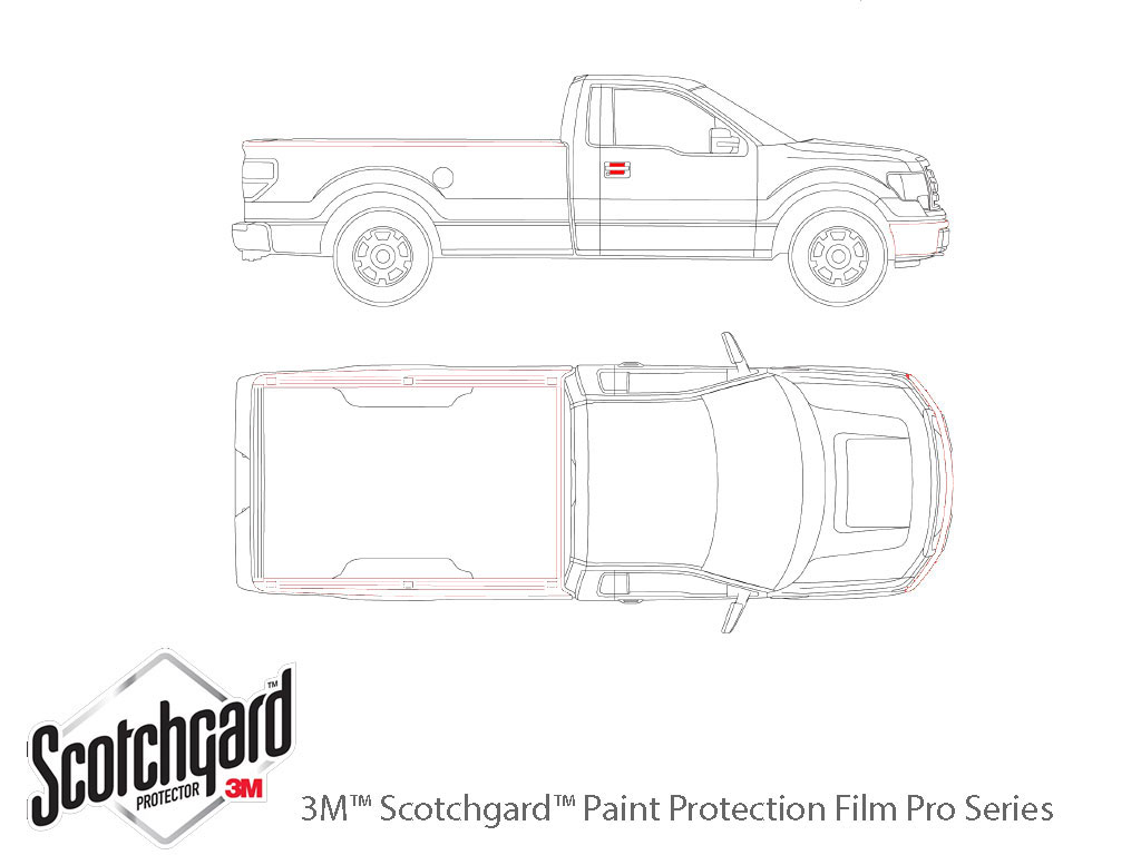 3M Scotchgard Pro Series Door Cup Protection Wraps