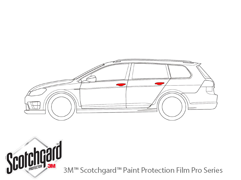 3M Scotchgard Pro Series Door Handle Protection Wraps