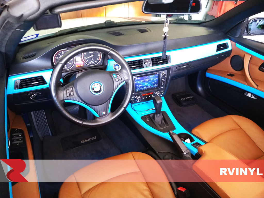3M 2080 Series Matte Riviera Blue BMW Interior Trim