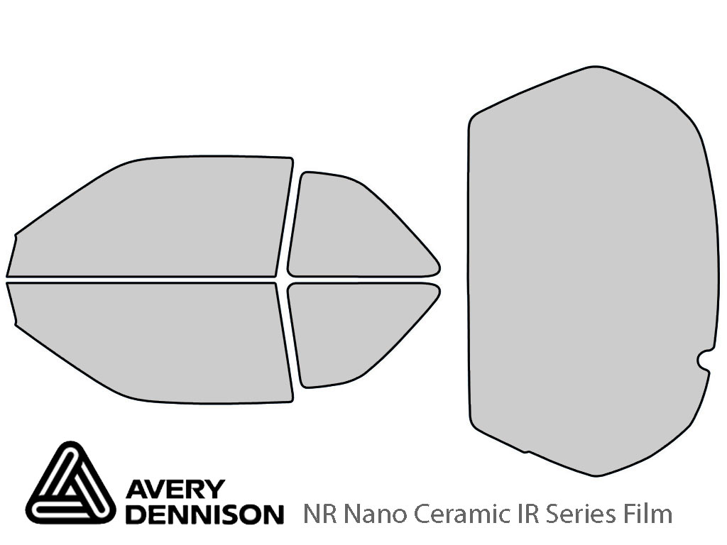Avery Dennison Acura Integra 1990-1993 NR Nano Ceramic IR Window Tint Kit