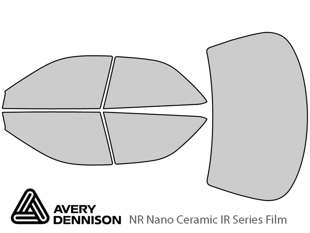 Avery Dennison Acura Integra 1994-2001 (Sedan) NR Nano Ceramic IR Window Tint Kit