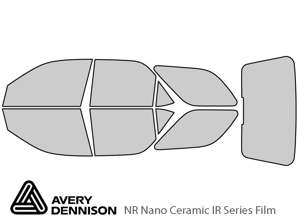 Avery Dennison Acura MDX 2001-2006 NR Nano Ceramic IR Window Tint Kit