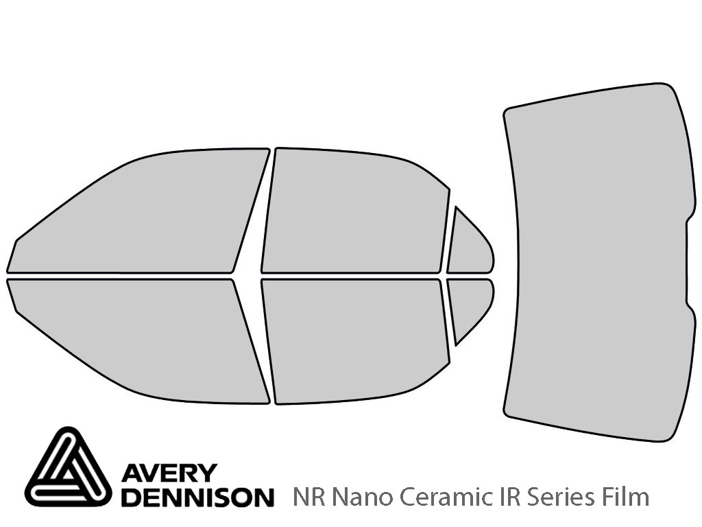Avery Dennison Acura RL 1996-2004 NR Nano Ceramic IR Window Tint Kit