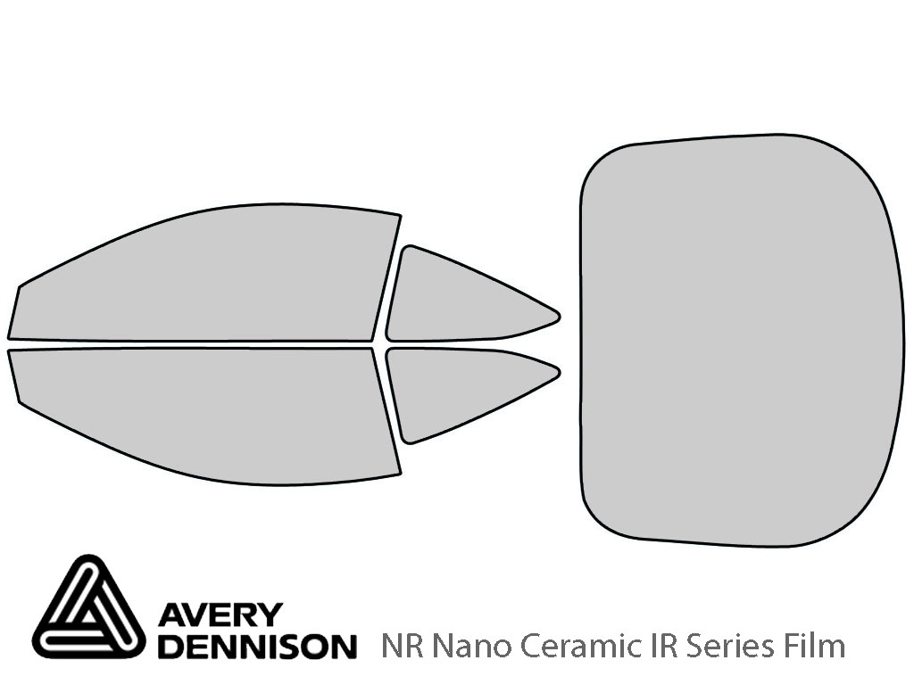 Avery Dennison Acura RSX 2002-2006 NR Nano Ceramic IR Window Tint Kit