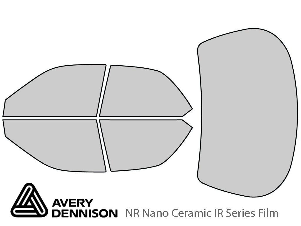 Avery Dennison Acura TL 1995-1998 NR Nano Ceramic IR Window Tint Kit