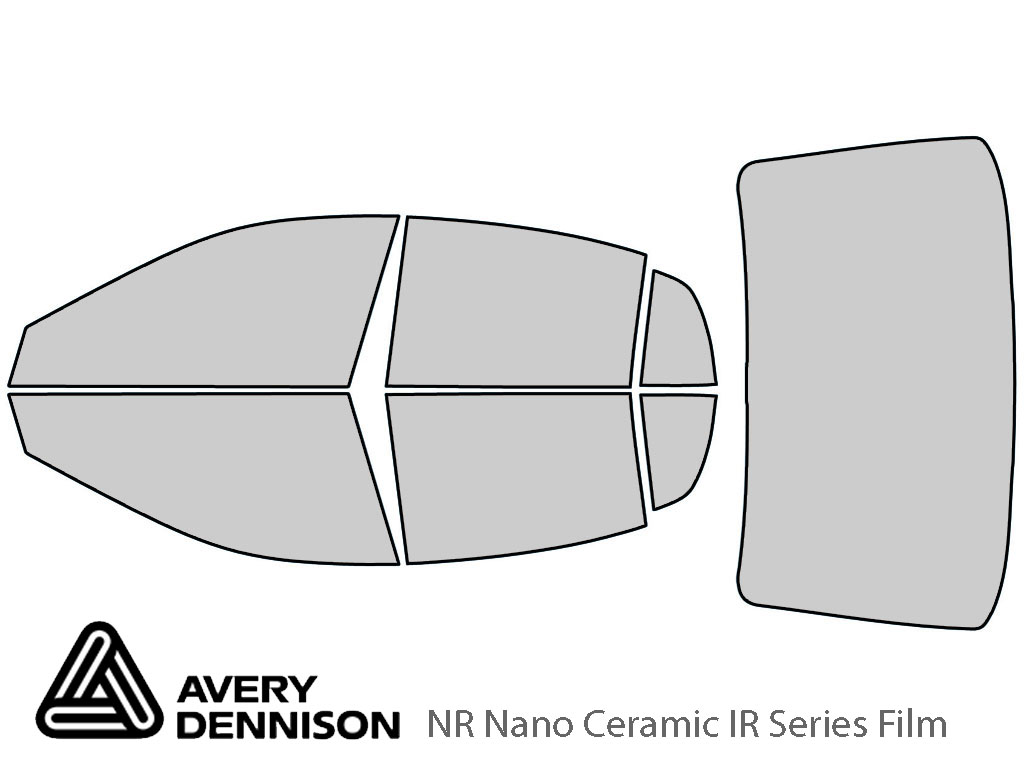 Avery Dennison Acura TL 2004-2008 NR Nano Ceramic IR Window Tint Kit