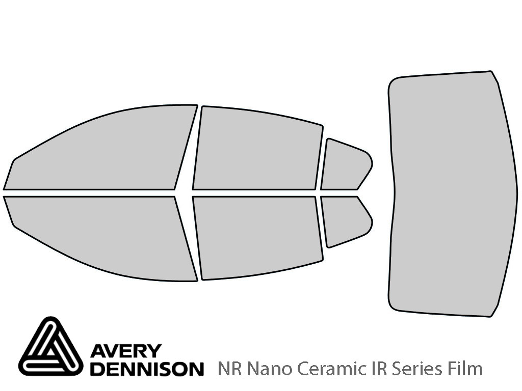 Avery Dennison Acura TL 2009-2014 NR Nano Ceramic IR Window Tint Kit