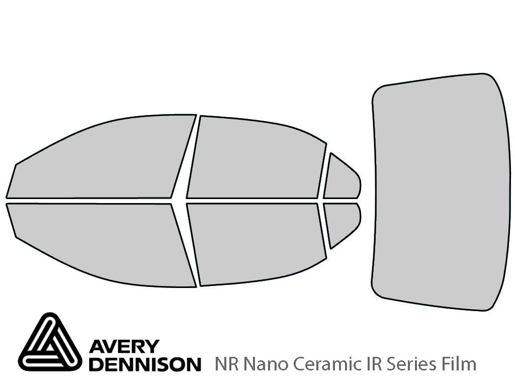 Avery Dennison Acura TSX 2004-2008 NR Nano Ceramic IR Window Tint Kit