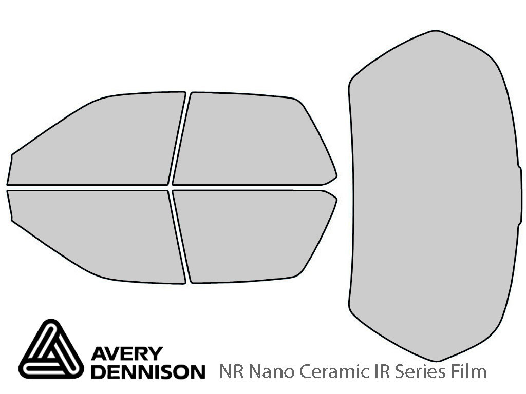 Avery Dennison Acura Vigor 1992-1994 NR Nano Ceramic IR Window Tint Kit