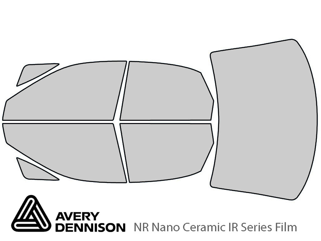 Avery Dennison Audi A4 1996-2001 (Sedan) NR Nano Ceramic IR Window Tint Kit