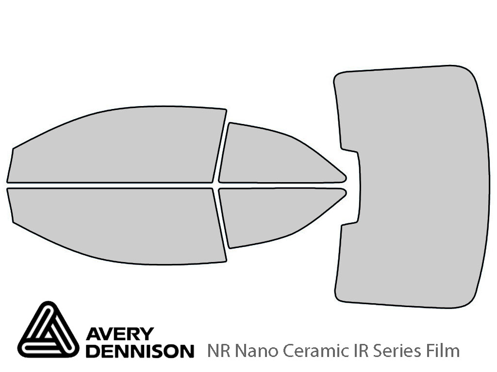 Avery Dennison Audi A5 2008-2017  (Coupe) NR Nano Ceramic IR Window Tint Kit
