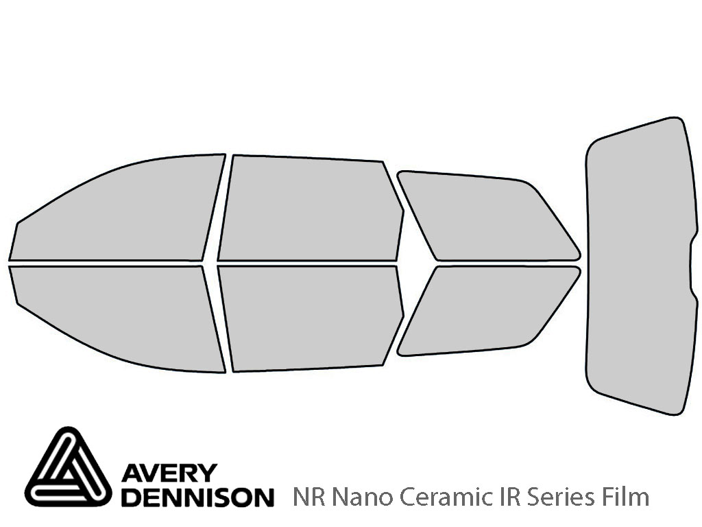 Avery Dennison Audi Allroad 2001-2005 NR Nano Ceramic IR Window Tint Kit