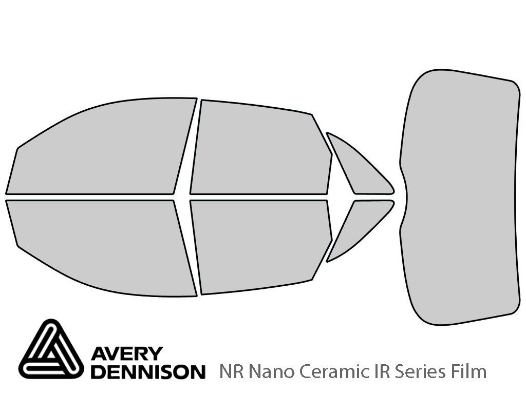 Avery Dennison Audi Q3 2015-2018 NR Nano Ceramic IR Window Tint Kit