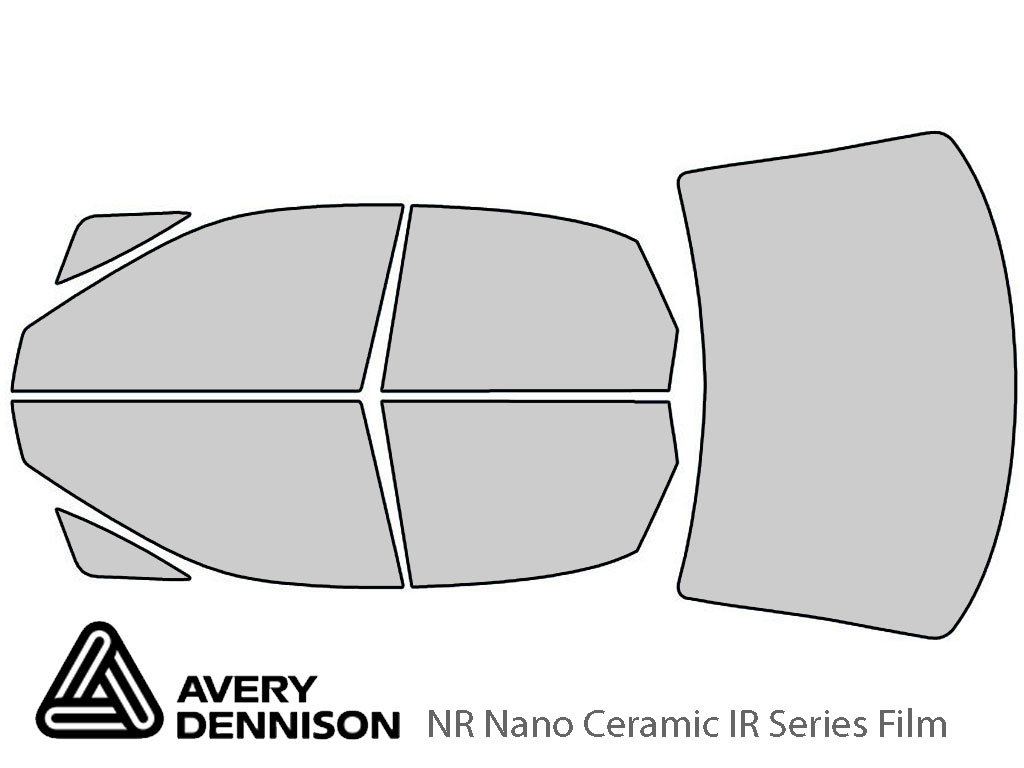 Avery Dennison Audi S4 2000-2002 (Sedan) NR Nano Ceramic IR Window Tint Kit