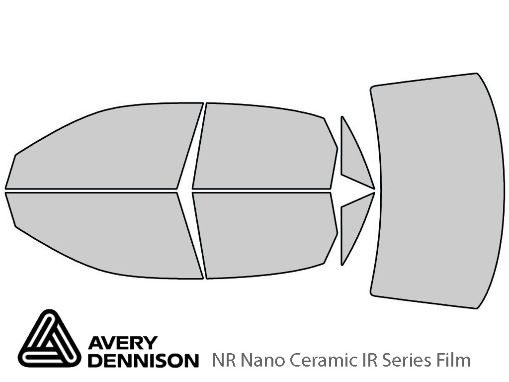 Avery Dennison Audi S4 2005-2008 (Sedan) NR Nano Ceramic IR Window Tint Kit