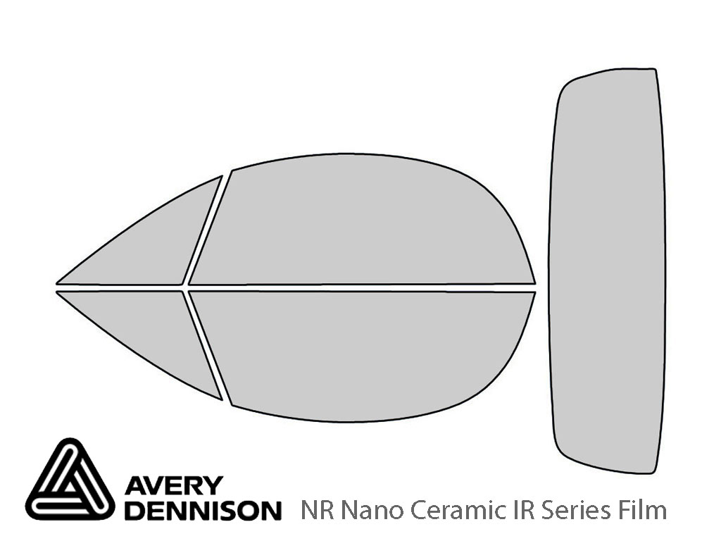 Avery Dennison Audi TT 2001-2006 (Convertible) NR Nano Ceramic IR Window Tint Kit