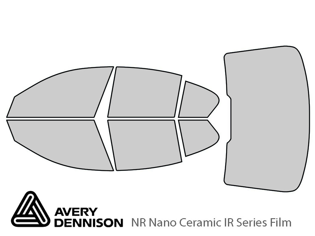 Avery Dennison BMW 5-Series 2017-2021 (Sedan) NR Nano Ceramic IR Window Tint Kit