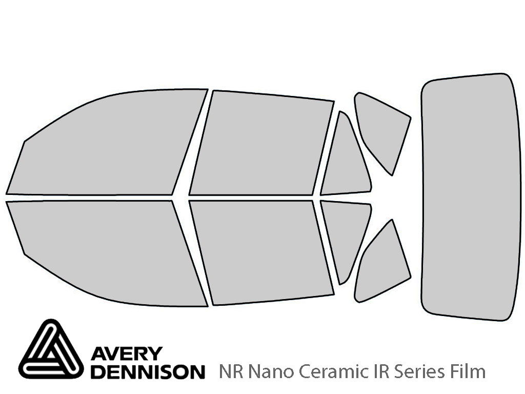 Avery Dennison BMW X1 2012-2015 NR Nano Ceramic IR Window Tint Kit