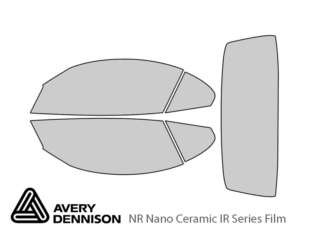 Avery Dennison BMW Z4 2009-2016 (Convertible) NR Nano Ceramic IR Window Tint Kit
