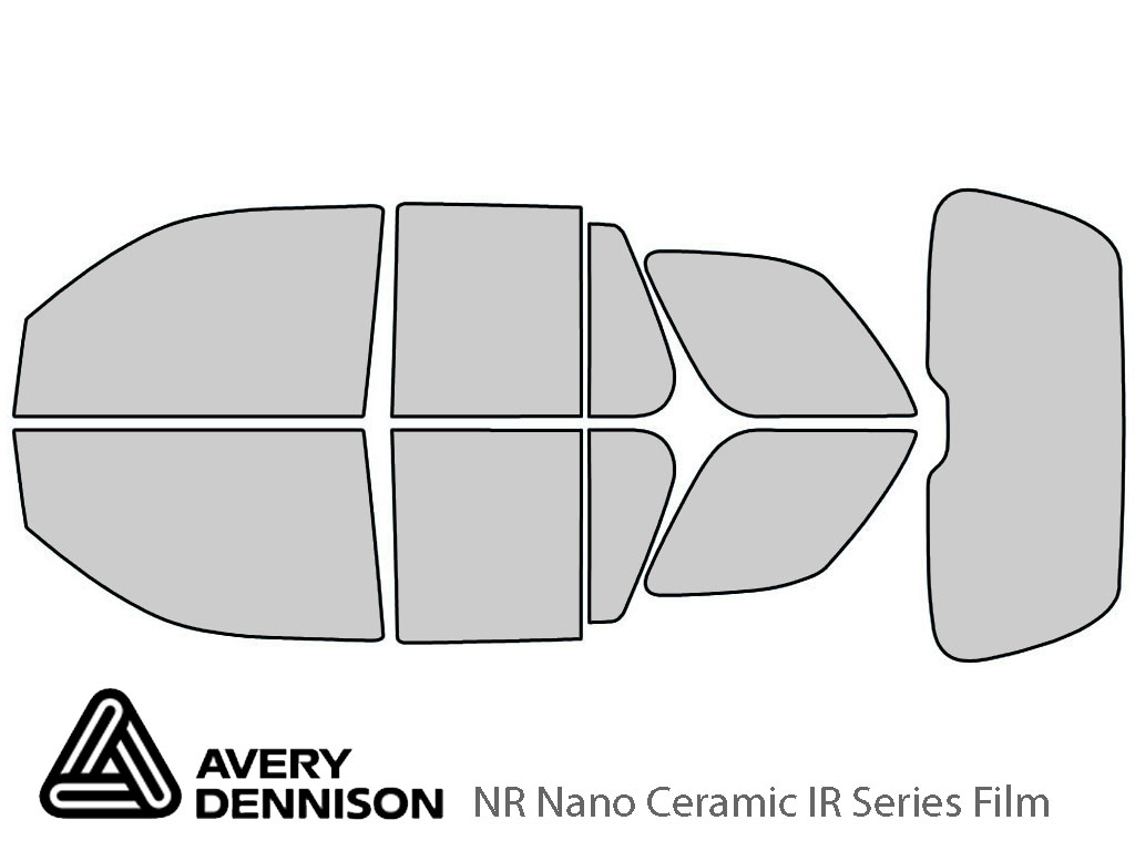 Avery Dennison Buick Rainier 2004-2007 NR Nano Ceramic IR Window Tint Kit