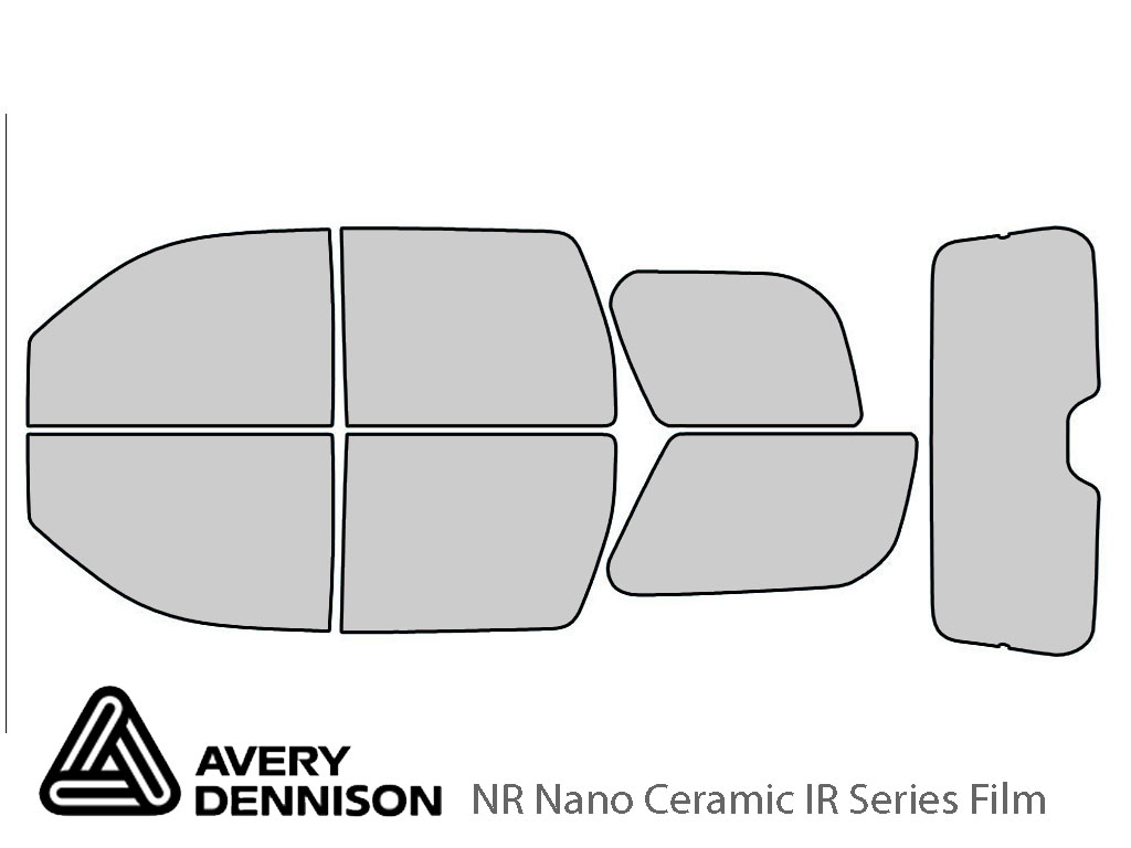 Avery Dennison Cadillac Escalade 2007-2014 NR Nano Ceramic IR Window Tint Kit