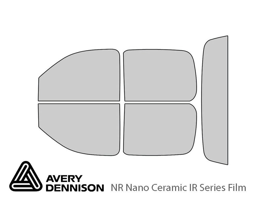 Avery Dennison Chevrolet Avalanche 2007-2012 NR Nano Ceramic IR Window Tint Kit