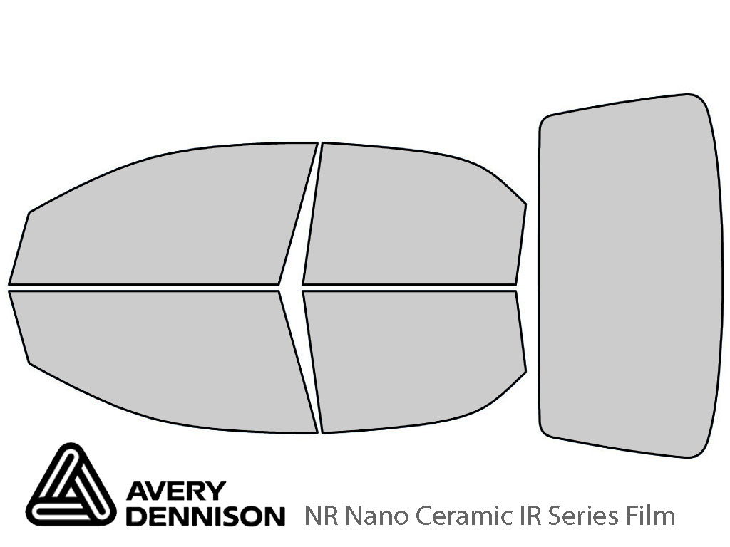Avery Dennison Chevrolet Aveo 2004-2008 (Sedan) NR Nano Ceramic IR Window Tint Kit