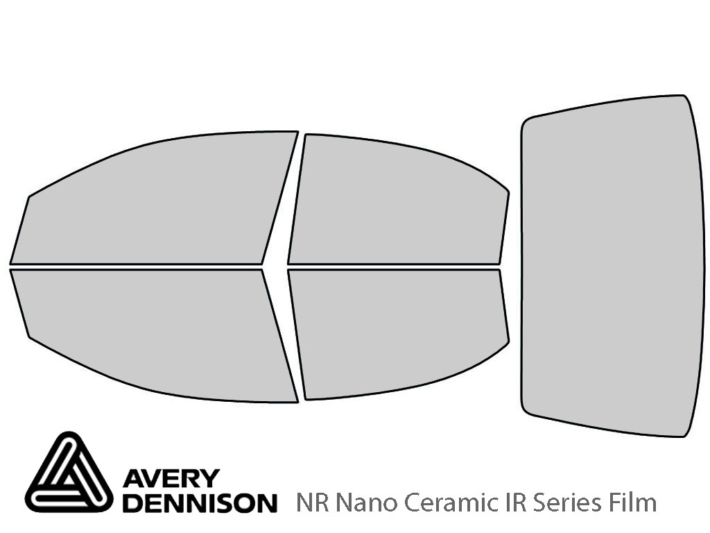 Avery Dennison Chevrolet Aveo 2009-2011 (Sedan) NR Nano Ceramic IR Window Tint Kit