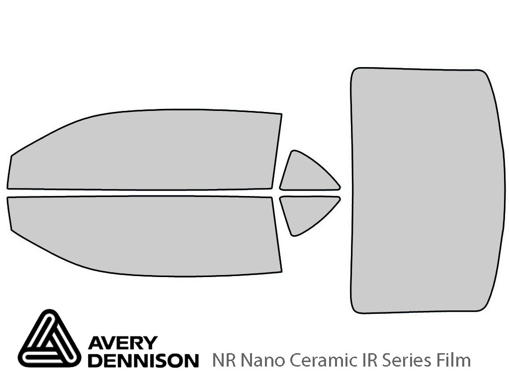 Avery Dennison Chevrolet Camaro 2010-2015 (Coupe) NR Nano Ceramic IR Window Tint Kit