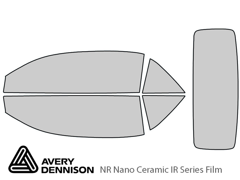 Avery Dennison Chevrolet Camaro 2011-2015 (Convertible) NR Nano Ceramic IR Window Tint Kit