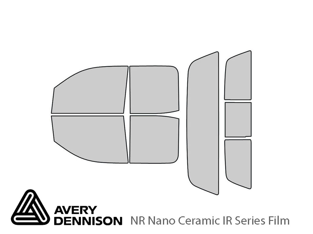 Avery Dennison Chevrolet Silverado 2014-2018 (2 Door Extended Cab) NR Nano Ceramic IR Window Tint Kit