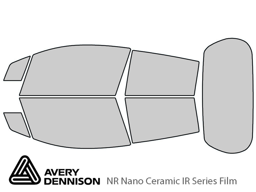 Avery Dennison Chevrolet Spark 2013-2015 NR Nano Ceramic IR Window Tint Kit