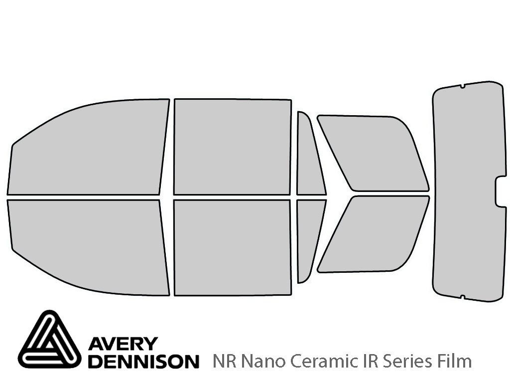 Avery Dennison Chevrolet Tahoe 2015-2020 NR Nano Ceramic IR Window Tint Kit
