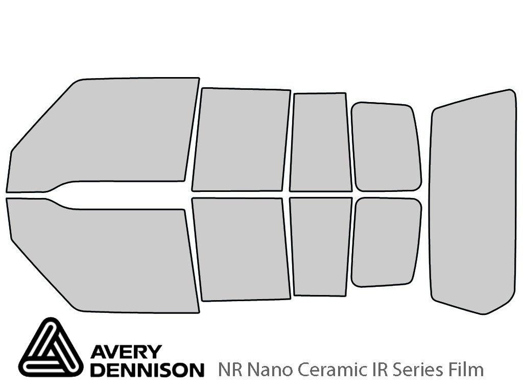 Avery Dennison Chevrolet Tracker 1998 (4 Door) NR Nano Ceramic IR Window Tint Kit