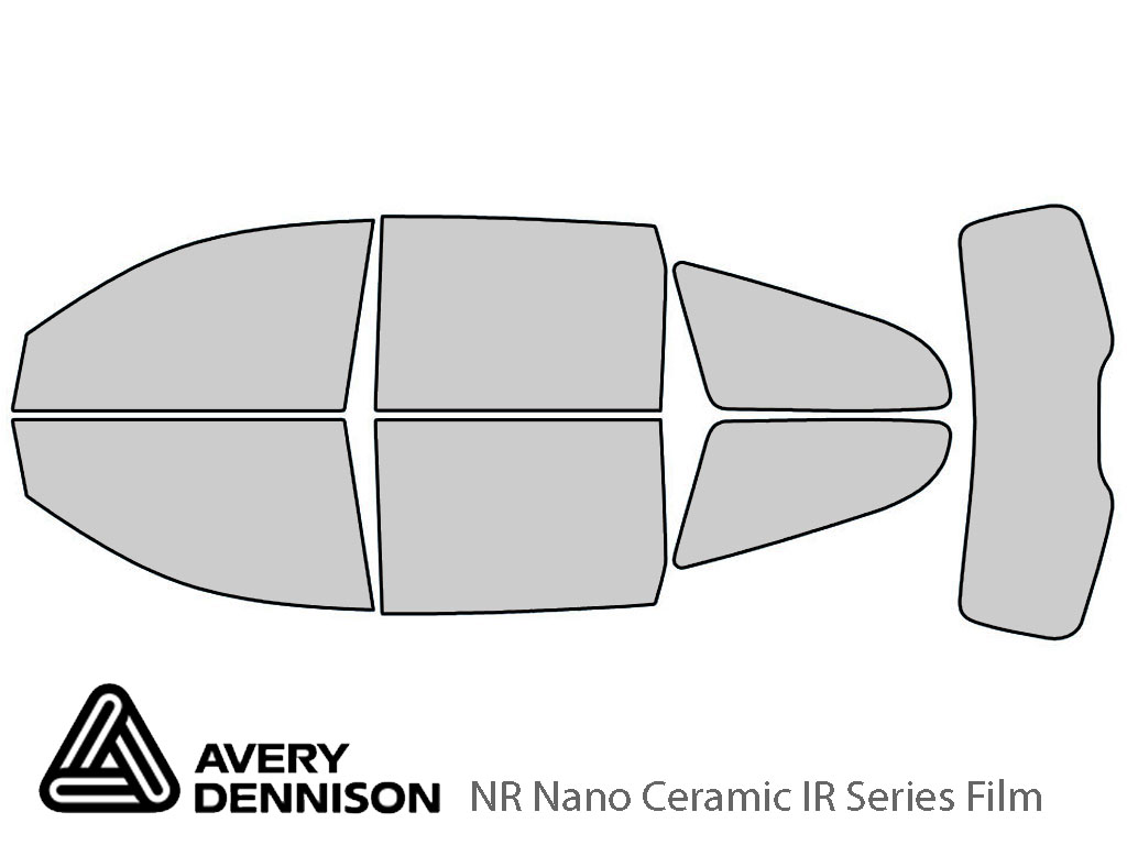 Avery Dennison Chevrolet Traverse 2009-2017 NR Nano Ceramic IR Window Tint Kit