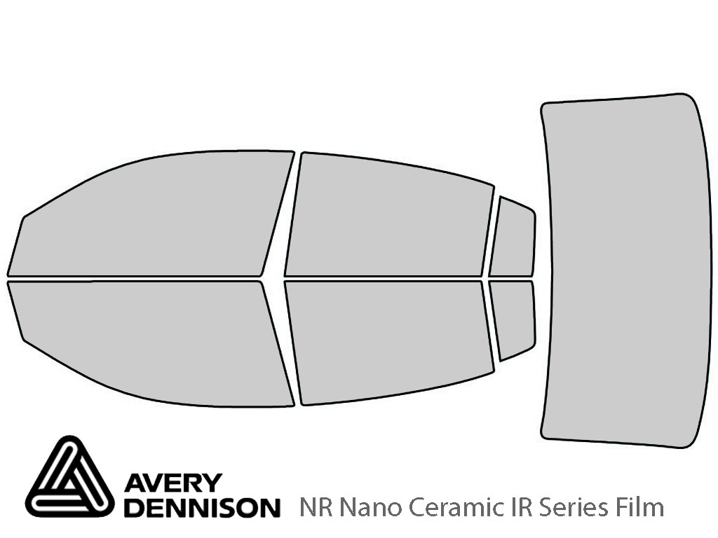 Avery Dennison Chrysler 200 2011-2014 NR Nano Ceramic IR Window Tint Kit