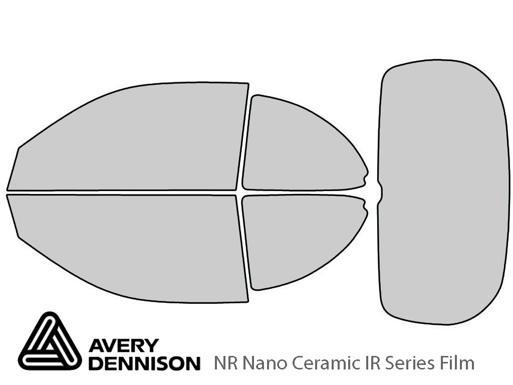 Avery Dennison Daewoo Lanos 1999-2002 NR Nano Ceramic IR Window Tint Kit