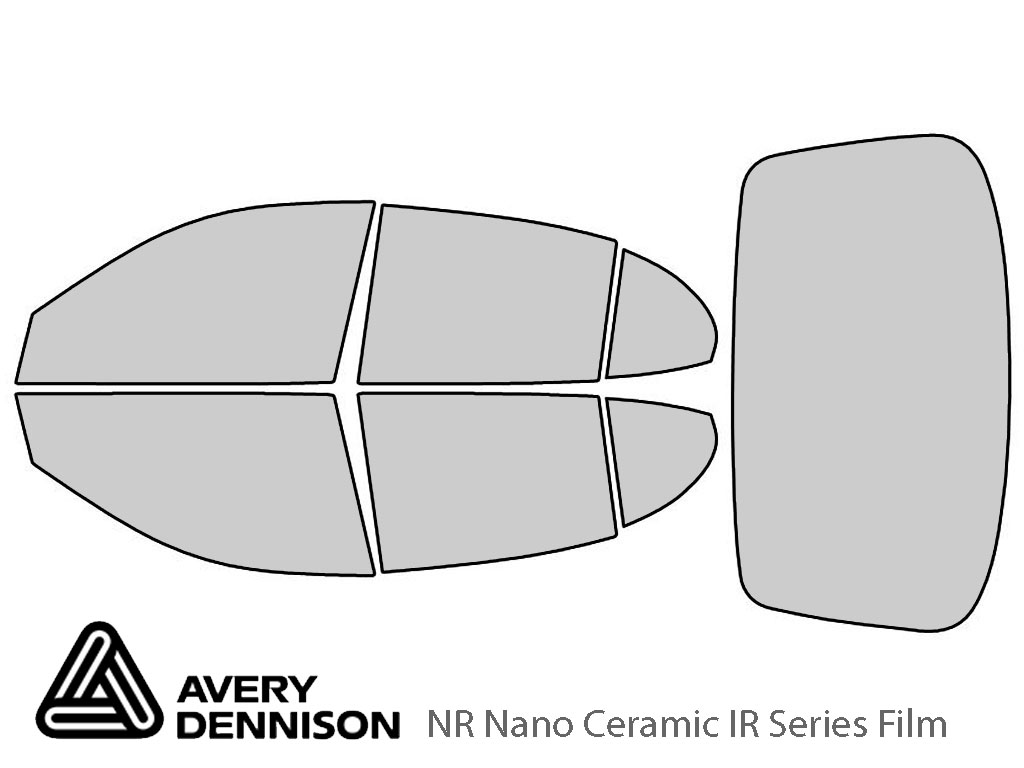 Avery Dennison Daewoo Leganza 1999-2002 NR Nano Ceramic IR Window Tint Kit