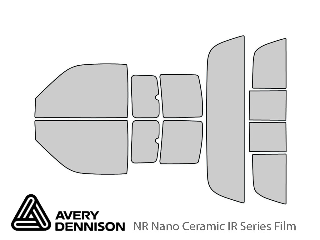 Avery Dennison Dodge Ram 1994-2001 NR Nano Ceramic IR Window Tint Kit