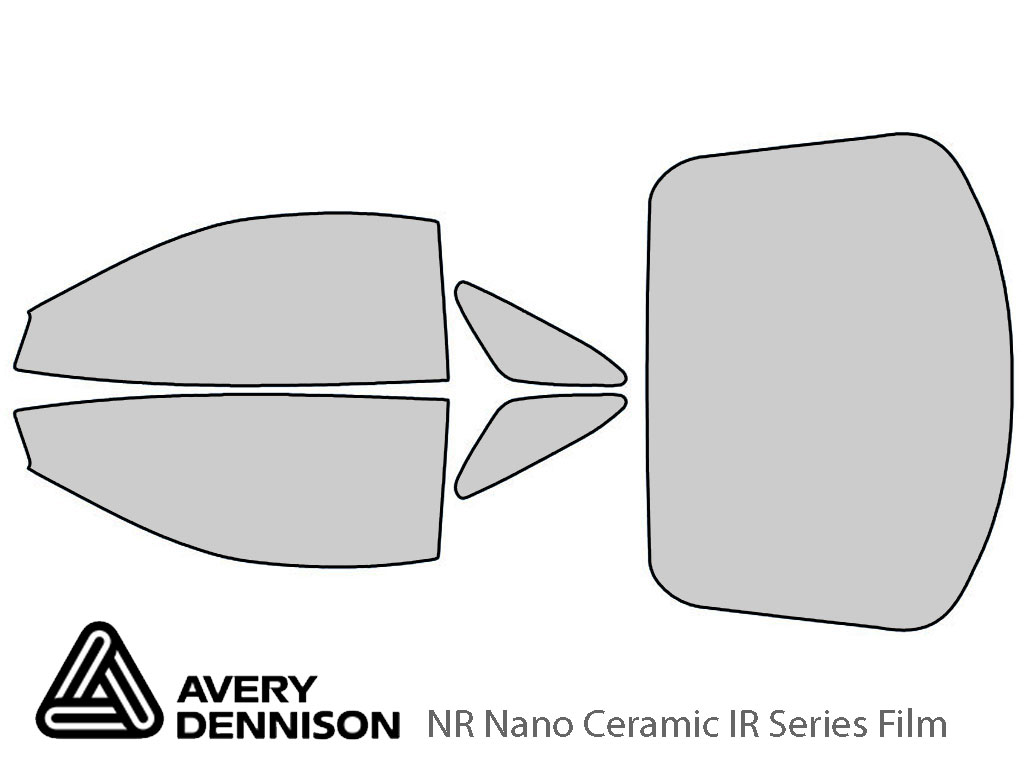 Avery Dennison Dodge Stealth 1991-1996 NR Nano Ceramic IR Window Tint Kit
