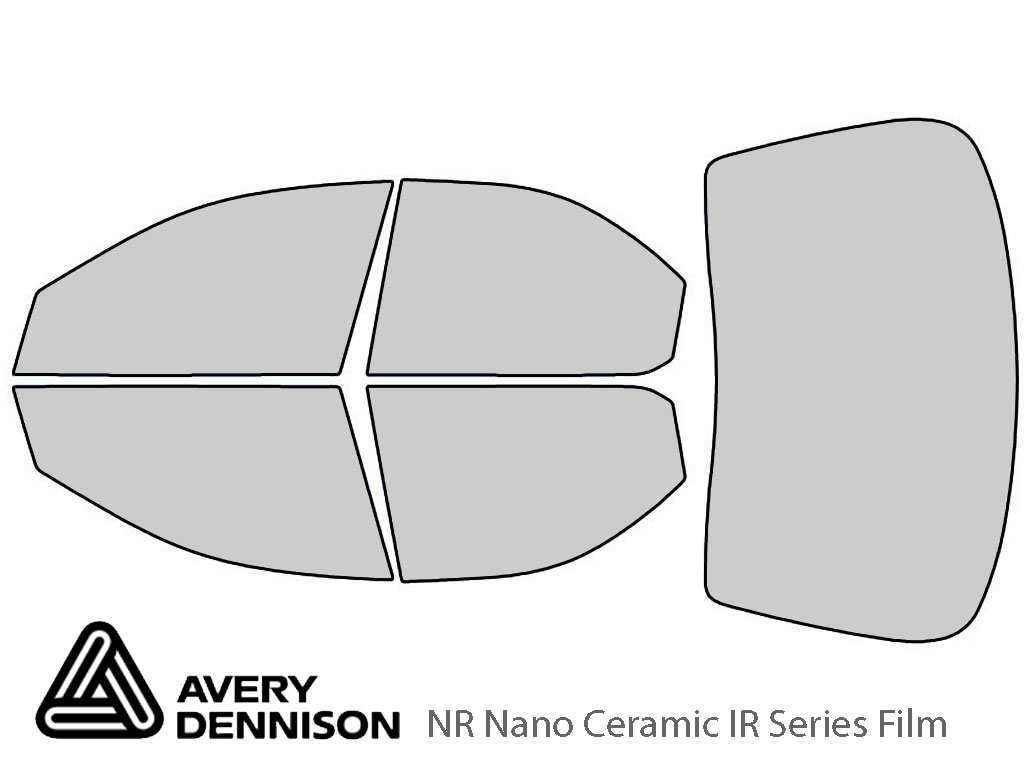 Avery Dennison Dodge Stratus 1995-2000 NR Nano Ceramic IR Window Tint Kit