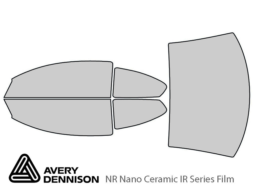 Avery Dennison Dodge Stratus 2001-2006 (Coupe) NR Nano Ceramic IR Window Tint Kit