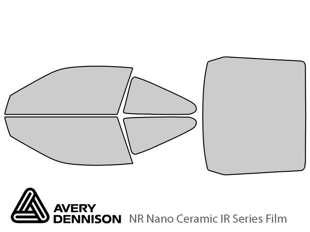 Avery Dennison Eagle Talon 1990-1994 NR Nano Ceramic IR Window Tint Kit
