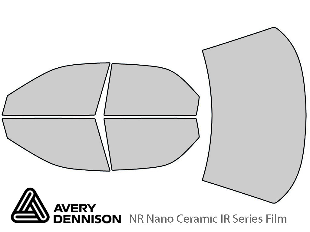 Avery Dennison Eagle Vision 1993-1997 NR Nano Ceramic IR Window Tint Kit