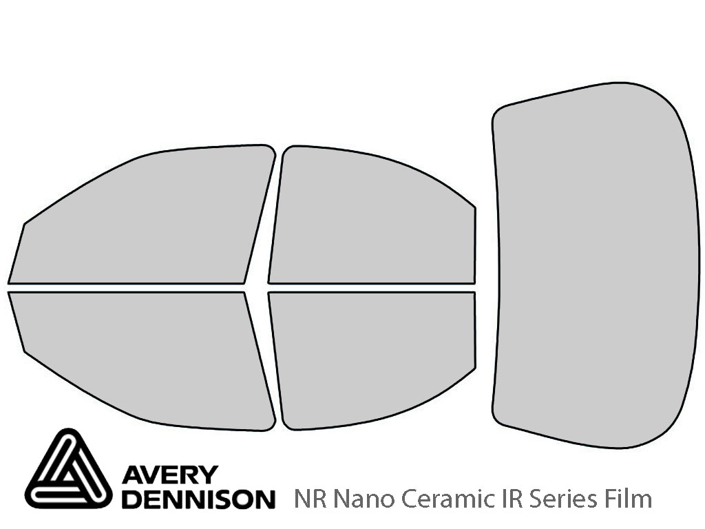 Avery Dennison Ford Contour 1995-2000 NR Nano Ceramic IR Window Tint Kit