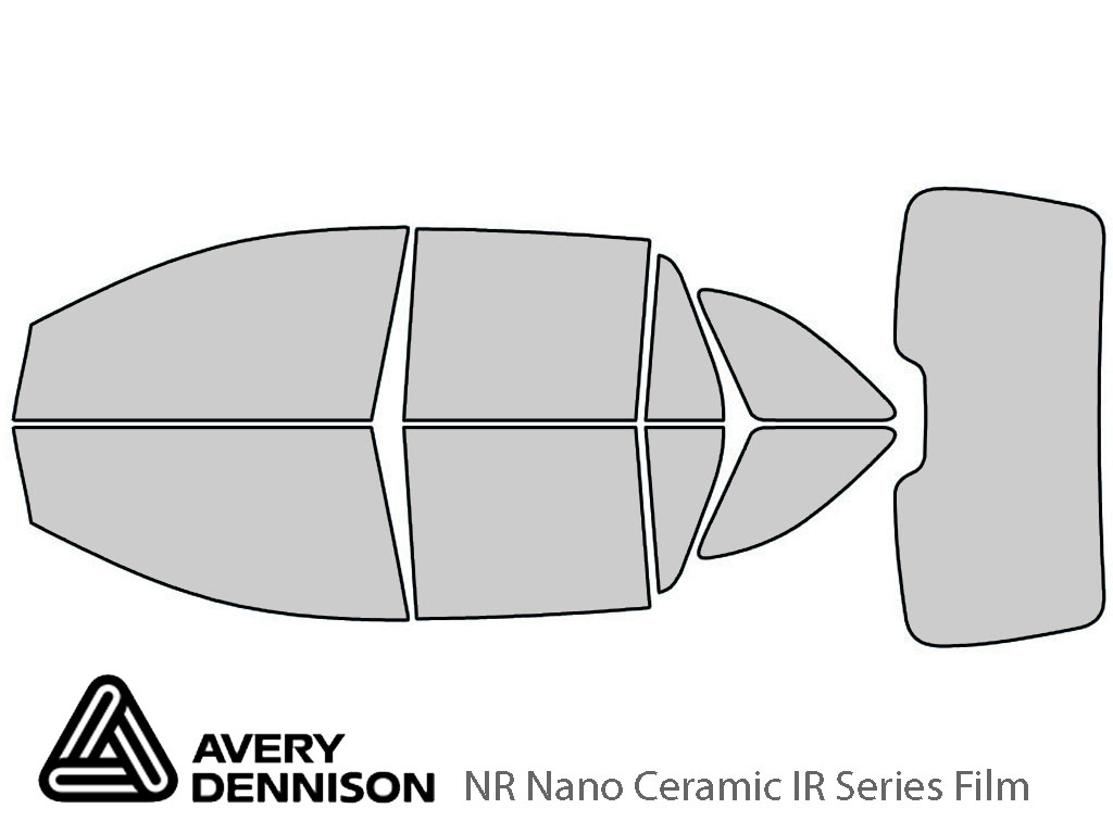 Avery Dennison Ford Edge 2007-2014 NR Nano Ceramic IR Window Tint Kit